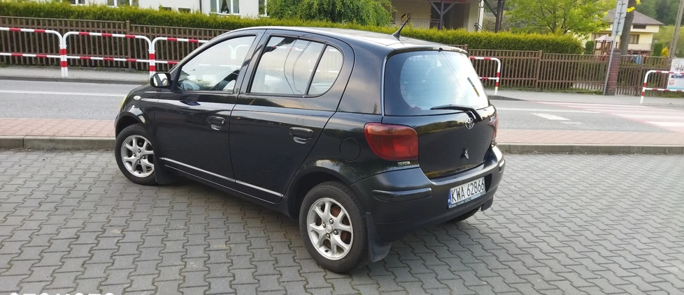 Toyota Yaris cena 6100 przebieg: 255000, rok produkcji 2005 z Sułkowice małe 46